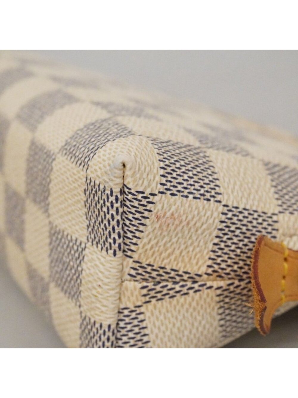 Louis Vuitton Pouch Damier Azur Pochette Cosmetic White - Picture 6 of 10